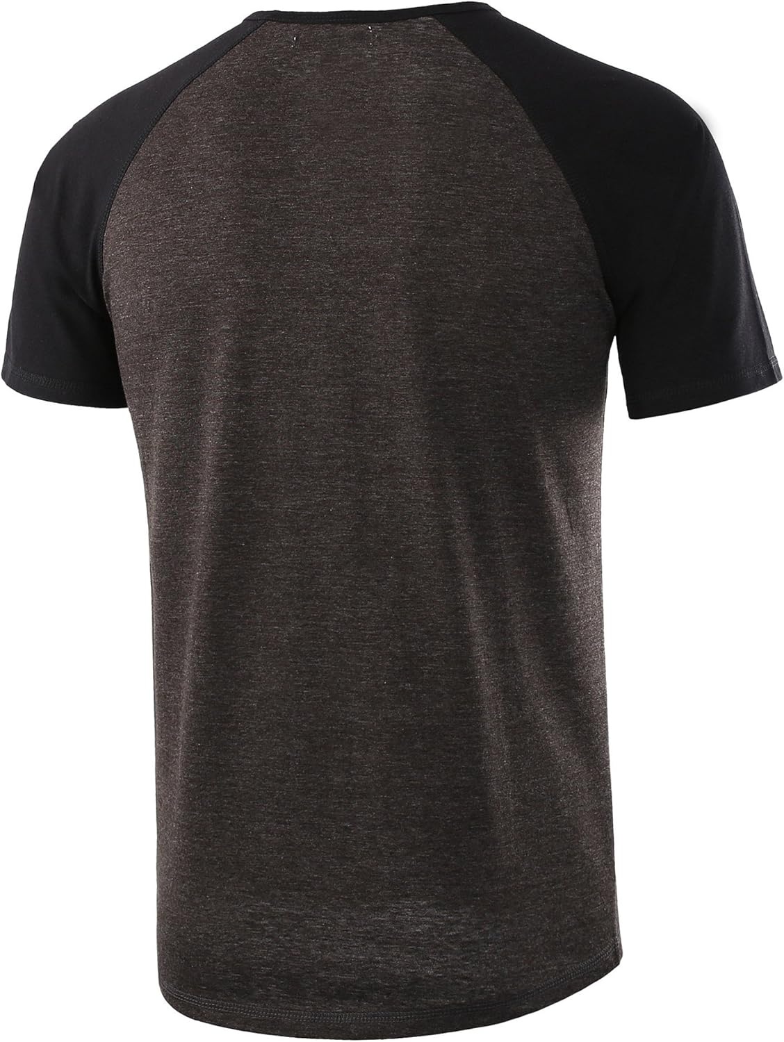 HARBETH Mens Casual Short/Long Sleeve Henley Shirt Raglan Fit Active Sports Baseball T-Shirts Tee