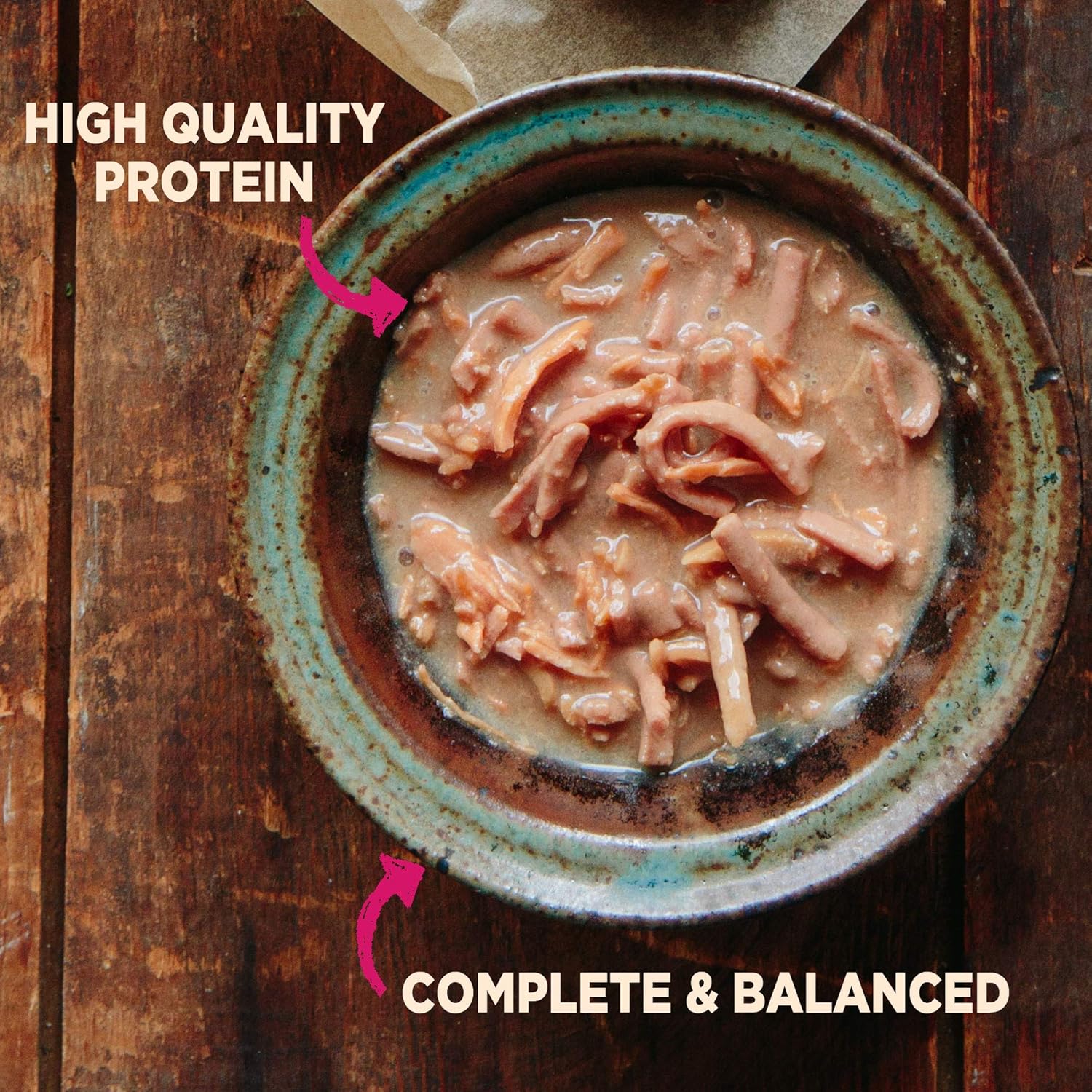 Thức ăn ướt cho chó giống nhỏ Wellness CORE Natural Grain Free Mini Meals, gà xé nhỏ, gà tây, sốt thịt, túi 3 ounce (gói 12 chiếc)