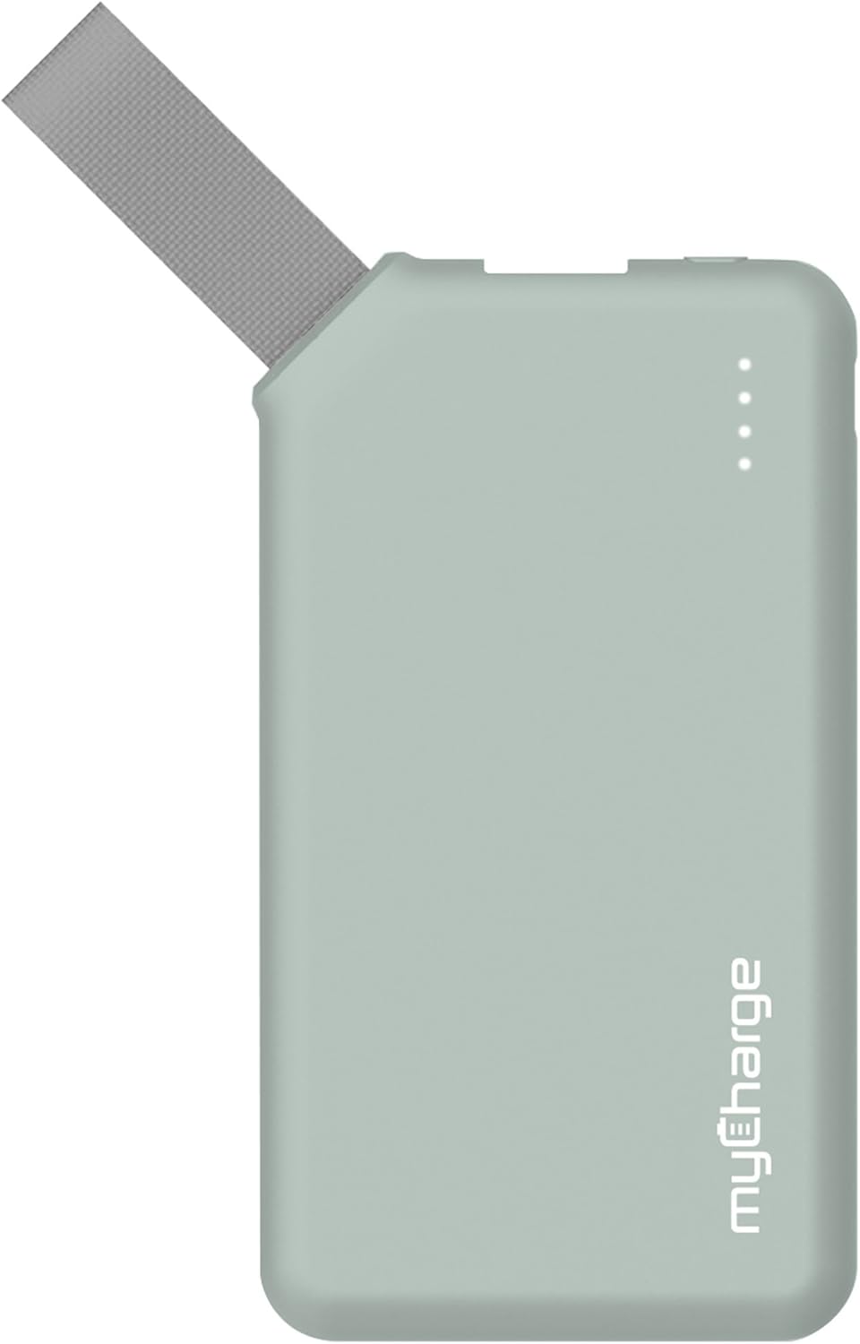 myCharge GO Mini Portable Charger 2600mAh External Battery Pack Power Bank for Cell Phones (Apple iPhone XS, XS Max, XR, X, 8, 7, 6, SE, 5, Samsung Galaxy, LG, Motorola, HTC, Nokia, Blackberry) Green