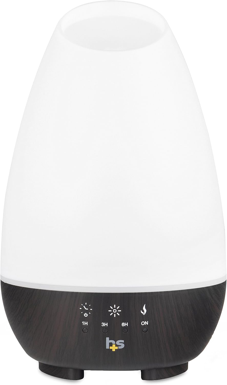 HealthSmart Uçucu Yağ Difüzörü, Soğuk Mist Nemlendirici ve Aromaterapi Difüzörü, Büyük Odalar için 500ML Tank, Ayarlanabilir Zamanlayıcı, Sis Modu ve 7 LED Işık Rengi ile Uygun FSA HSA, Beyaz