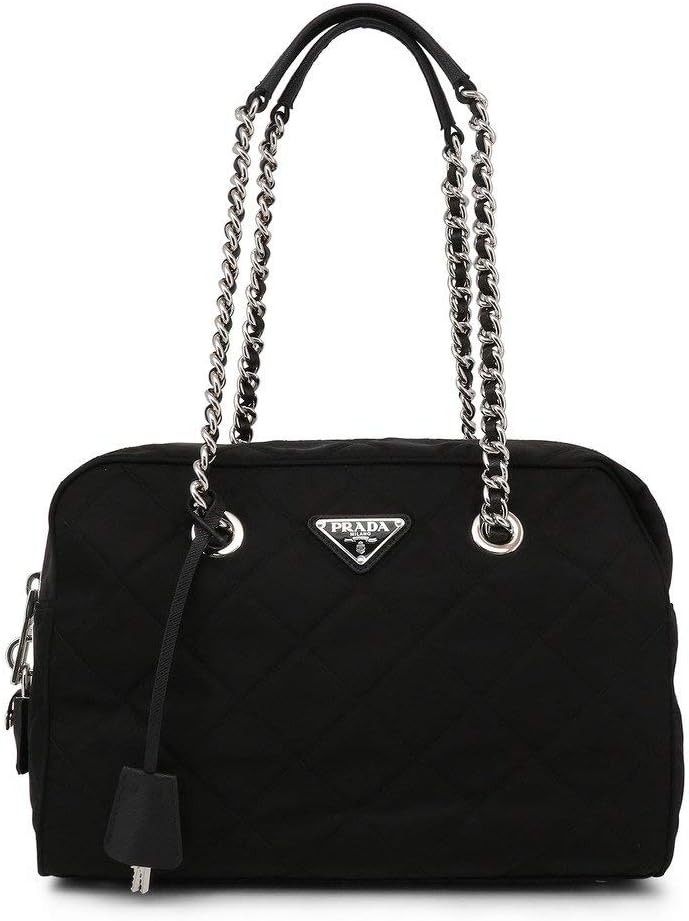 Borsa Prada da donna in tessuto di nylon nero 1BB903