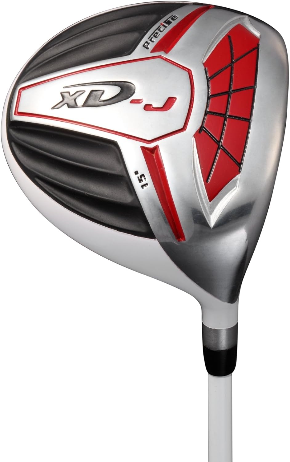 Straordinario set di mazze da golf per ragazzi con mano destra per bambini dai 6 agli 8 anni (altezza da 38 a 4'4 pollici), il set include: Driver (15"), Hybrid Wood (25*), 7, 9 Iron, Putter, borsa con supporto bonus 2 copricapi