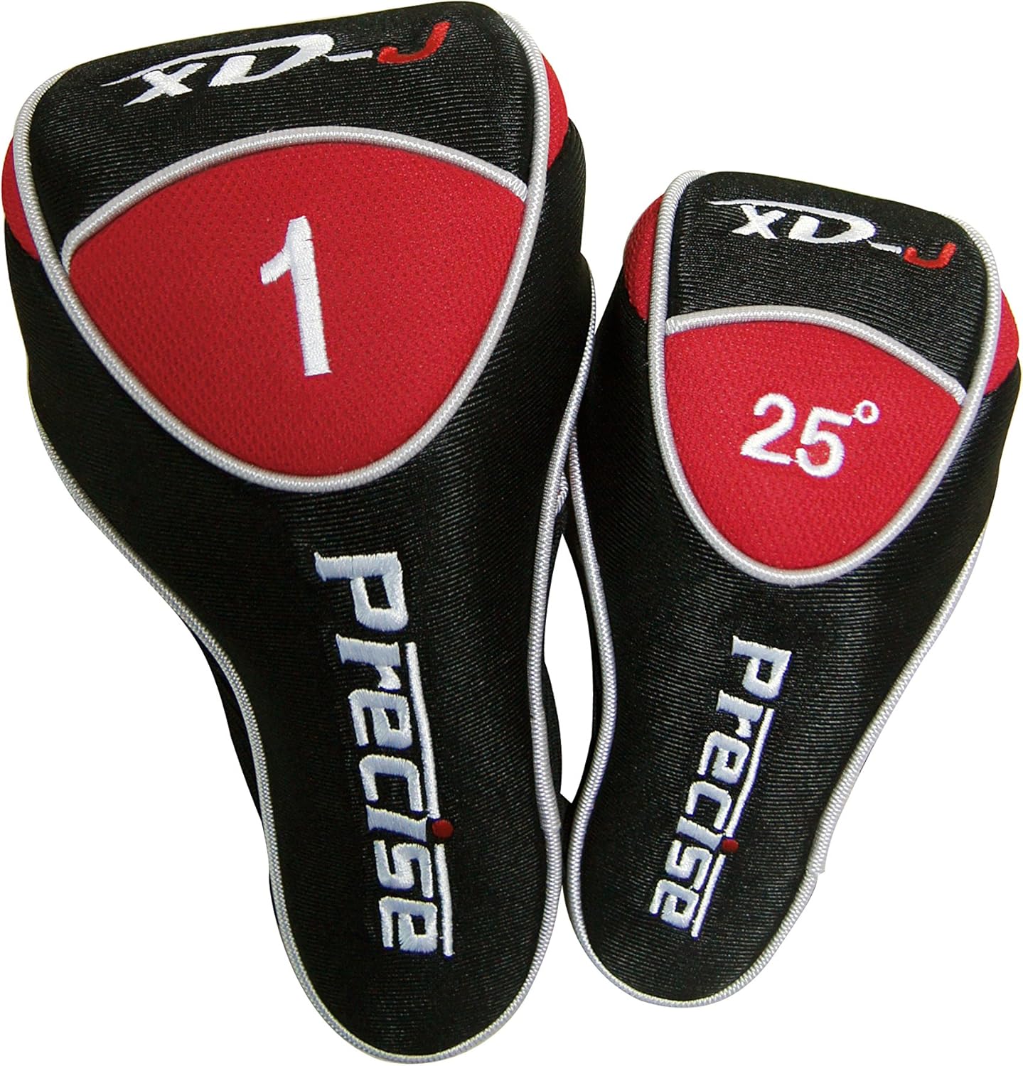 Straordinario set di mazze da golf per ragazzi con mano destra per bambini dai 6 agli 8 anni (altezza da 38 a 4'4 pollici), il set include: Driver (15"), Hybrid Wood (25*), 7, 9 Iron, Putter, borsa con supporto bonus 2 copricapi