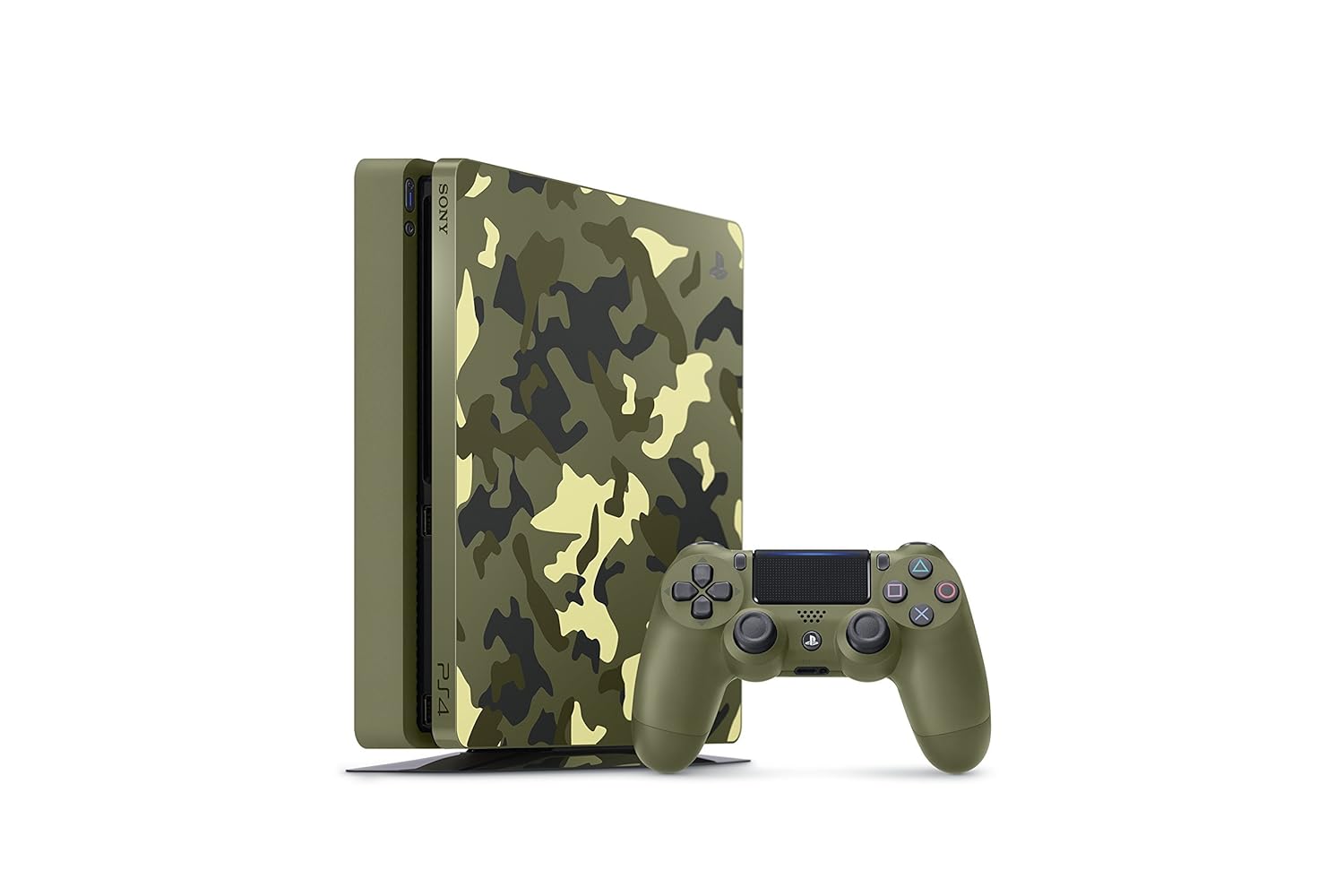 PlayStation 4 Slim 1 TB Sınırlı Sürüm Konsolu - Call of Duty İkinci Dünya Savaşı Paketi [Üretimi Durdurdu] (Yenilendi)