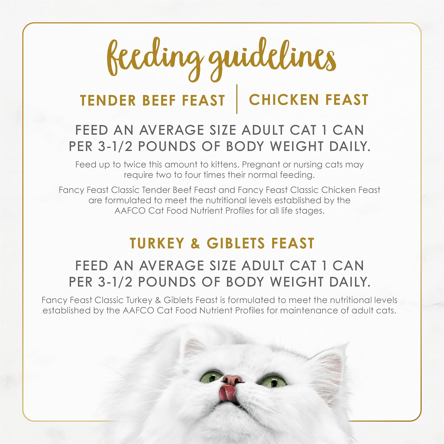 Fancy Feast Poultry and Beef Feast Classic Pate Collection, assortiment varié de nourriture humide sans céréales pour chats - (lot de 30) boîtes de 3 oz
