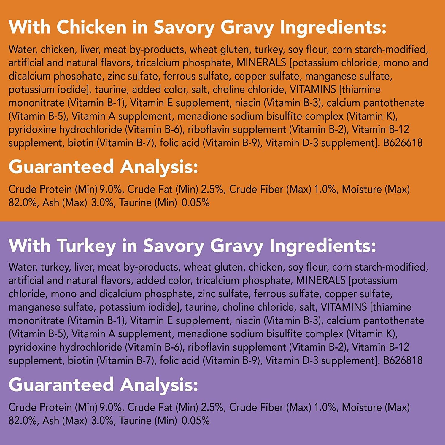 Nourriture humide pour chats Purina Friskies Gravy, extra sauce épaisse - (lot de 24) boîtes de 5,5 oz