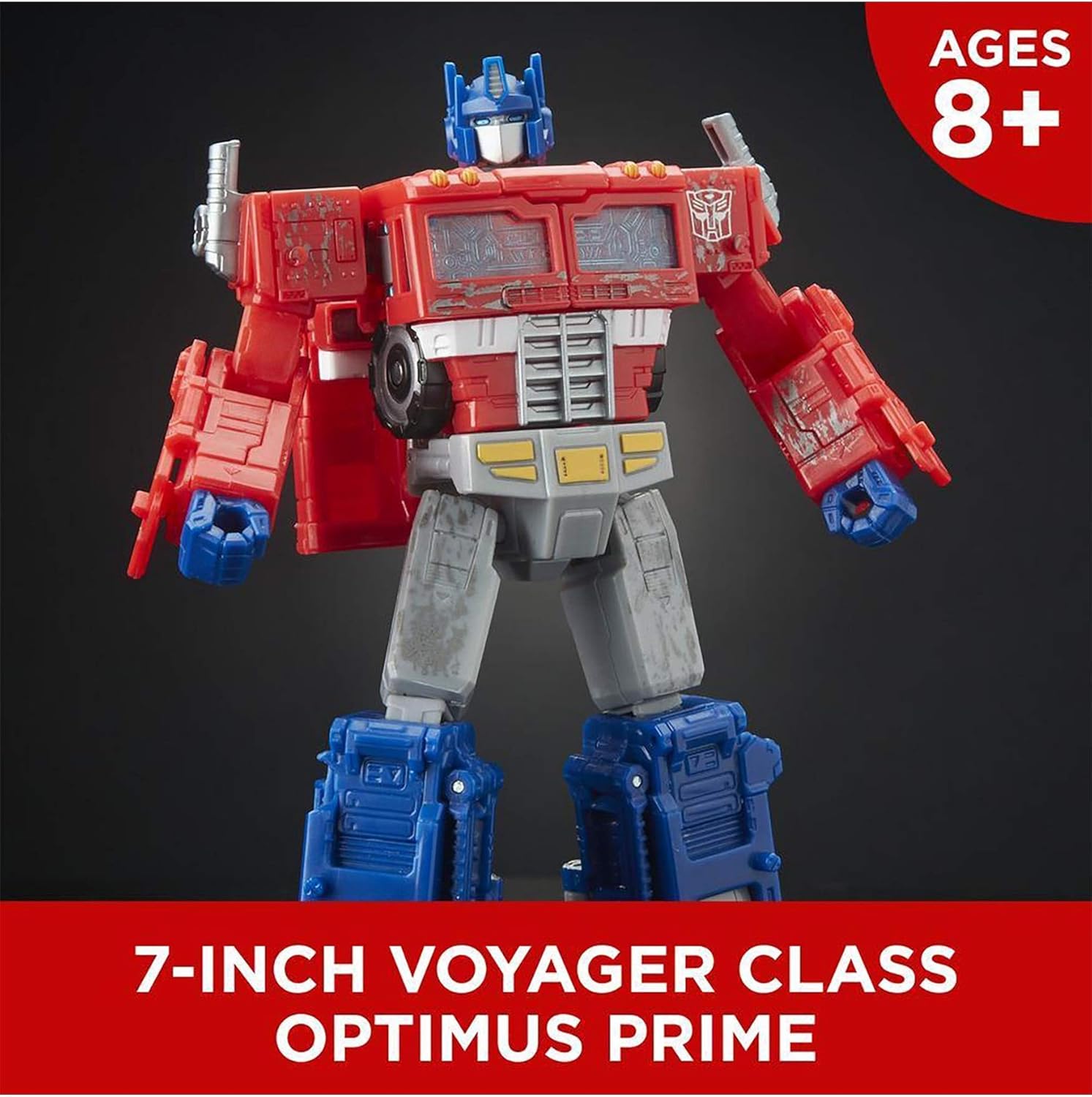 Transformers Generations War for Cybertron: Siege Voyager Class WFC-S11 Optimus Prime-actiefiguur (exclusief voor Amazon)
