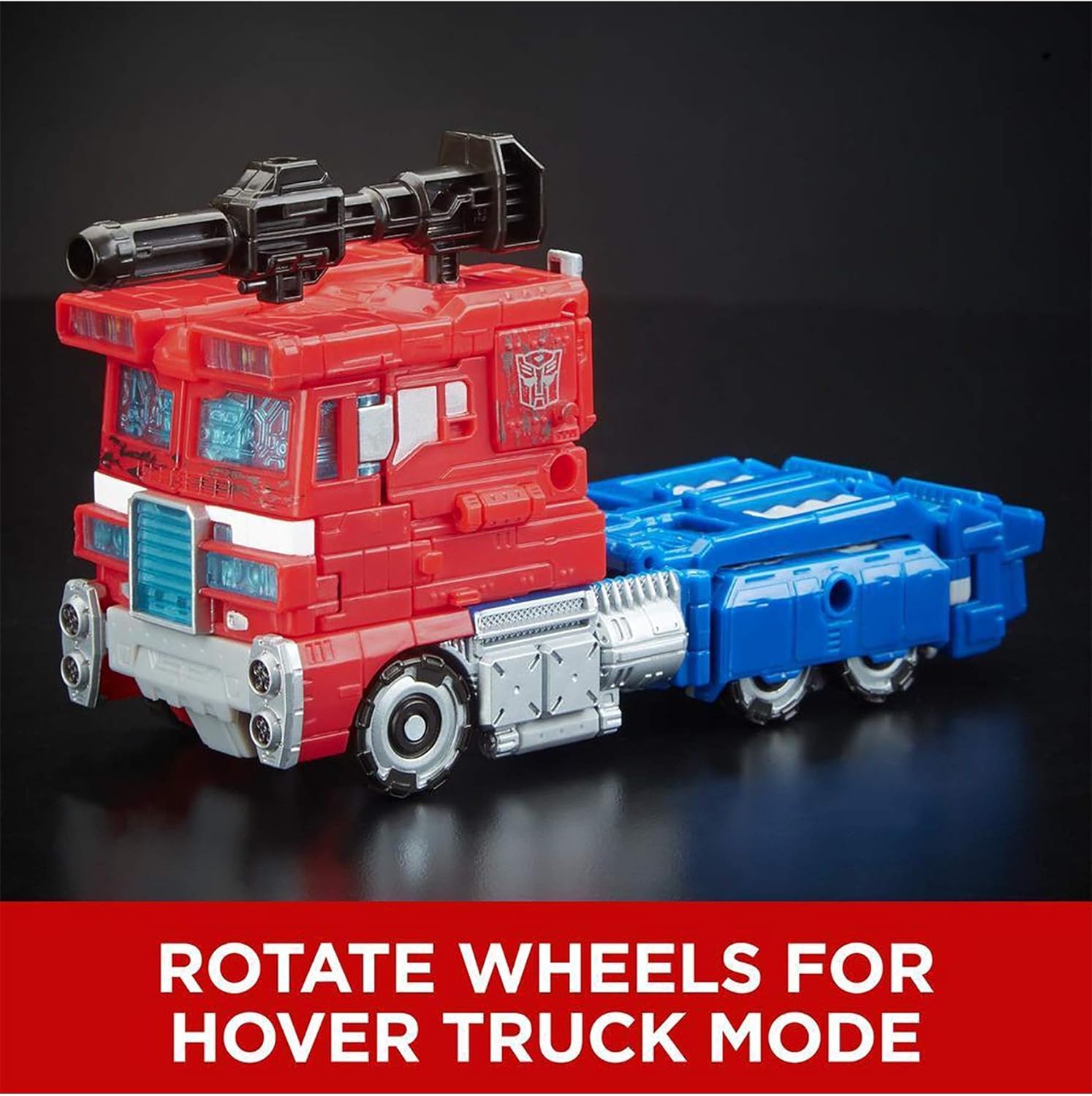 Transformers Generations War for Cybertron: Siege Voyager Class WFC-S11 Optimus Prime-actiefiguur (exclusief voor Amazon)