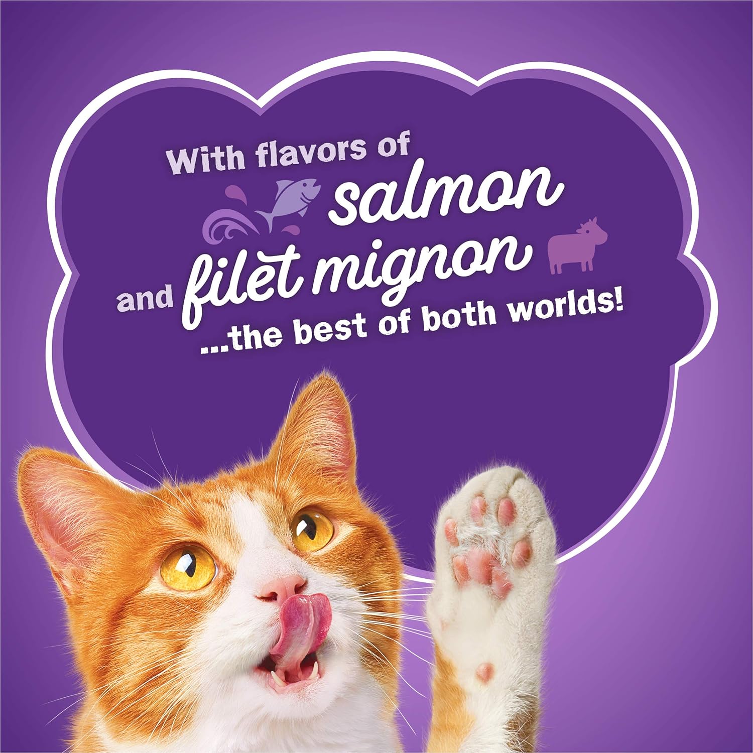 Purina Friskies Droog kattenvoer, Surfin Turfin' Favorites - (verpakking van 4) Zakken van 3,15 pond