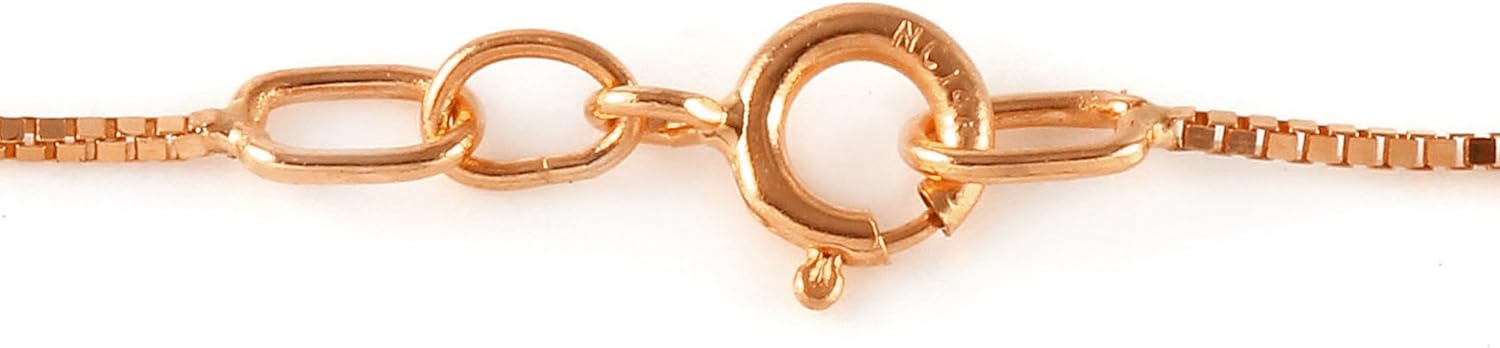 Galaxy Gold GG 14k Solid White, Rose,and Yellow Gold Necklace with 6.5 Carats Octagon-Cut Natural Citrine 1797 · v2