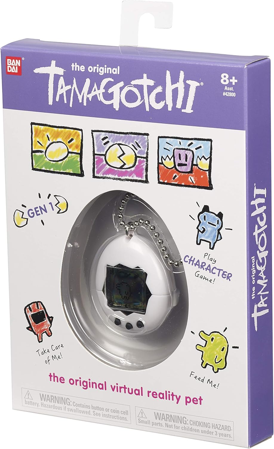 Tamagotchi Original - Biały/Czarny