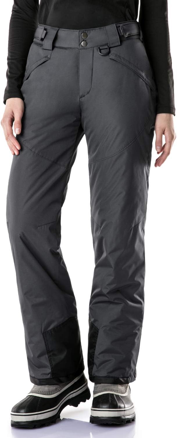 TSLA Womens Winter Snow Pants, Waterproof Insulated Ski Pants, Ripstop Snowboard Bottoms · v3