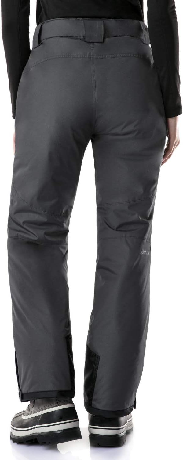 TSLA Womens Winter Snow Pants, Waterproof Insulated Ski Pants, Ripstop Snowboard Bottoms · v3