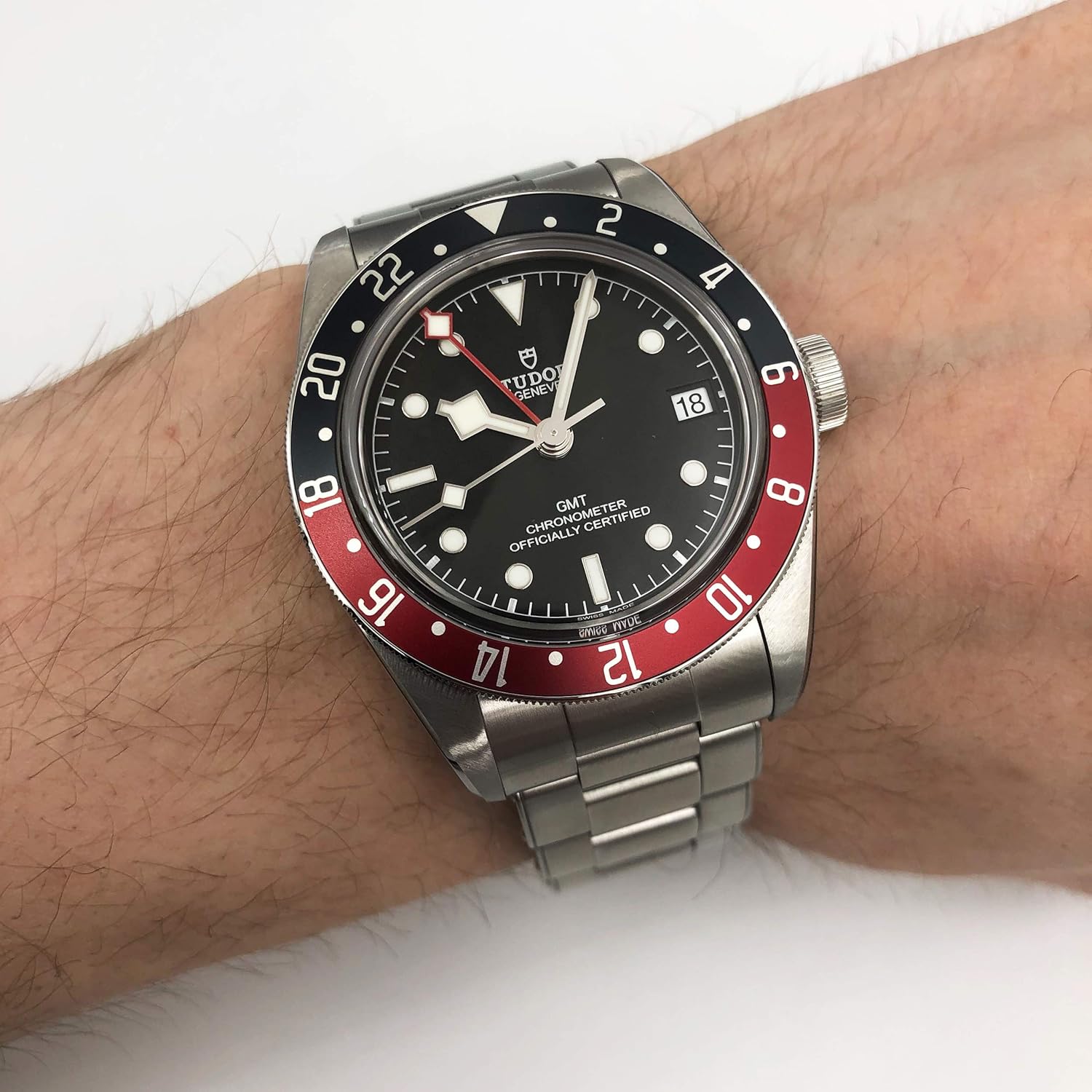 Tudor Heritage Black Bay GMT Stainless Steel Automatic Mens Watch M79830RB-0001 · v3