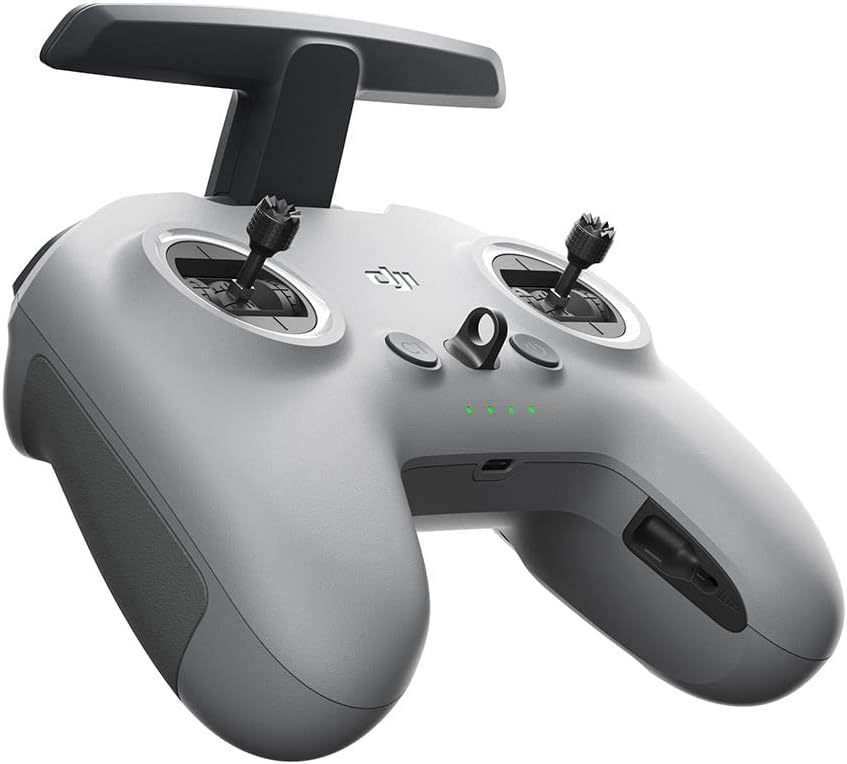 DJI FPV - Remote Controller 2, Remote Controller Compatible with DJI FPV Drone, Remote Piloting of The Drone, Built-in Radio Control, Control Range up to 6 km, Up to 9 Hours of use · v8