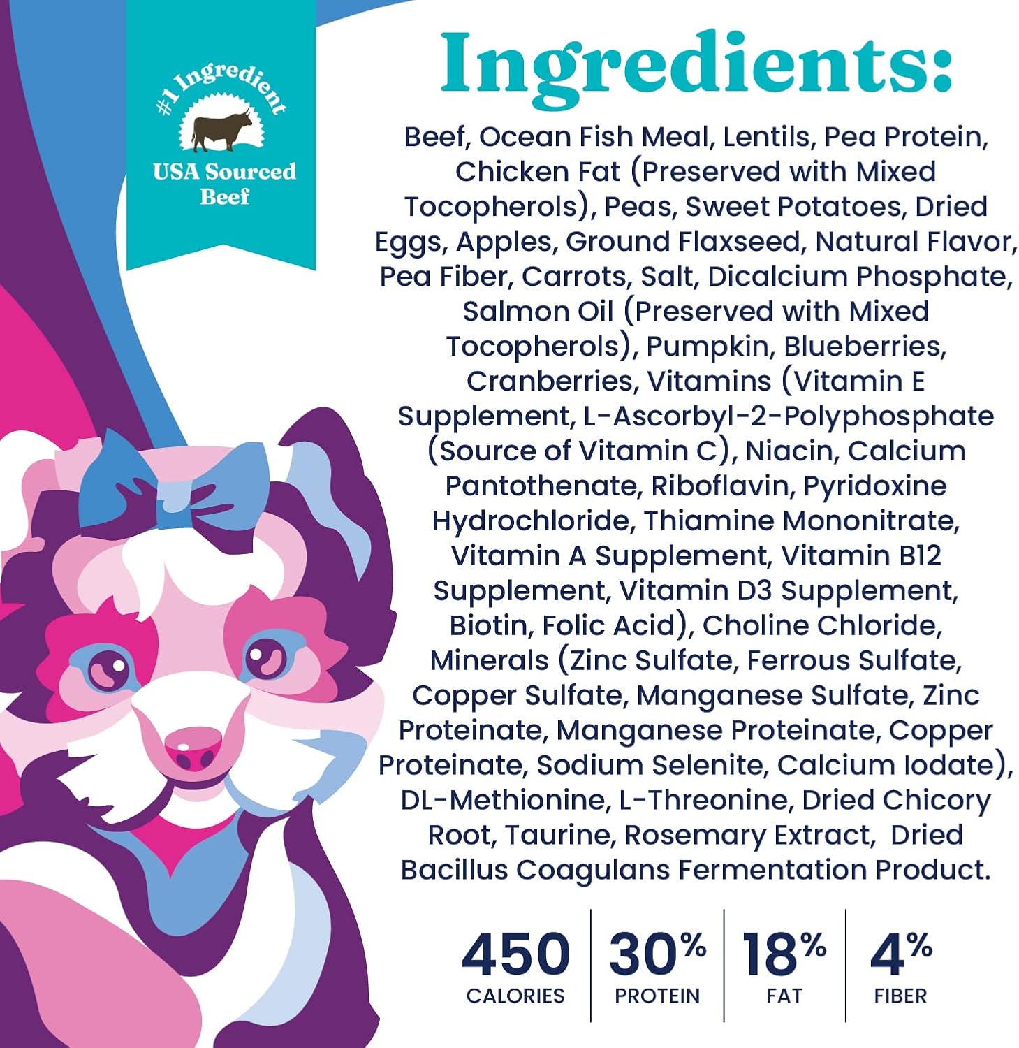 Alimento para perros Solid Gold Mighty para razas pequeñas, alimento seco para cualquier raza de juguete, para la salud intestinal y el apoyo del estómago sensible, probióticos digestivos para perros, amplificador de cereales; receta sin gluten