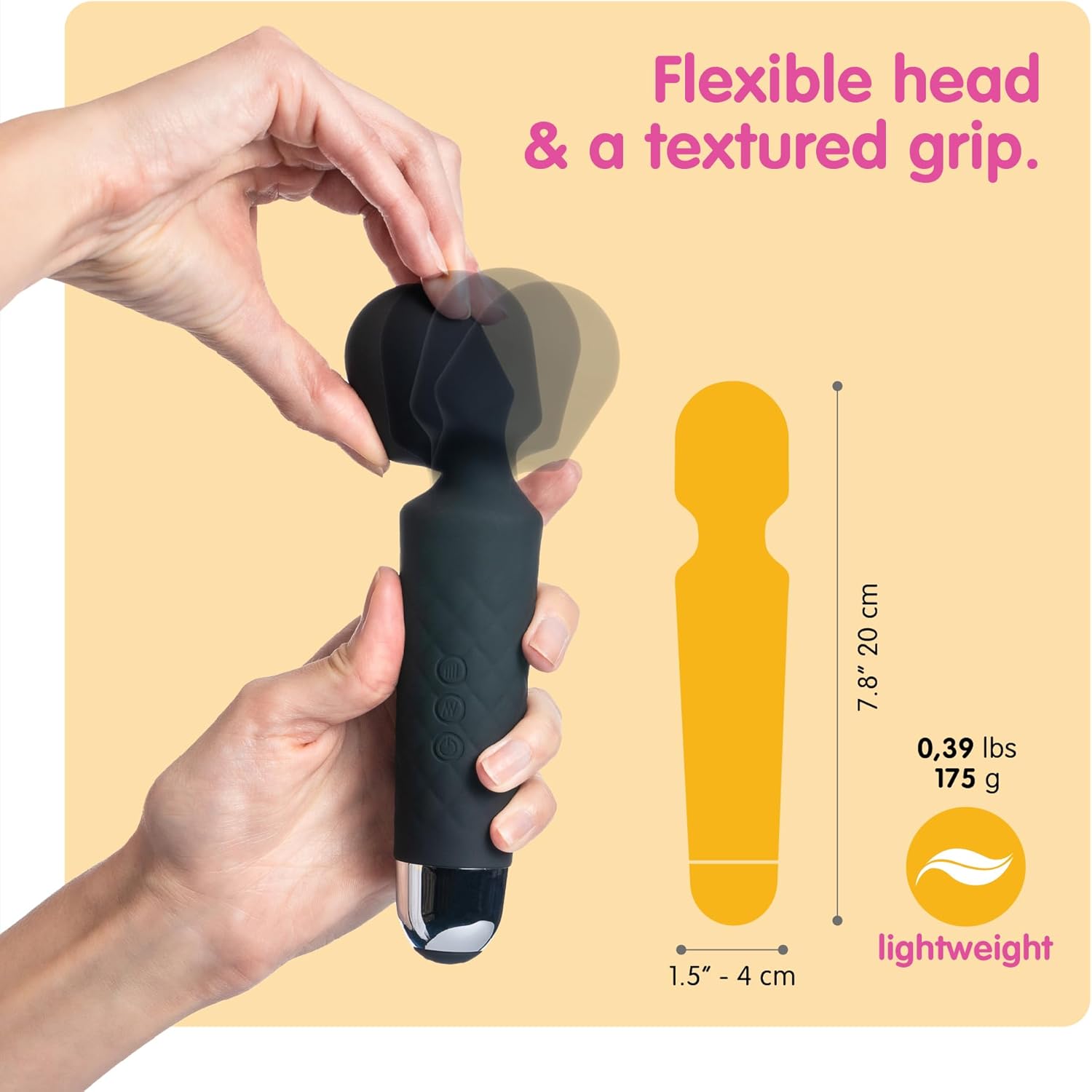 Oliver James Vibrator Sex Toys - Vibrators, Dildos and Vibrator for Women, Quiet Vibrating Dildo and Women Sex Toys, Adult Toys for Women, Sex Toy with 20 Vibrating Patterns for Sexual Pleasure · v2