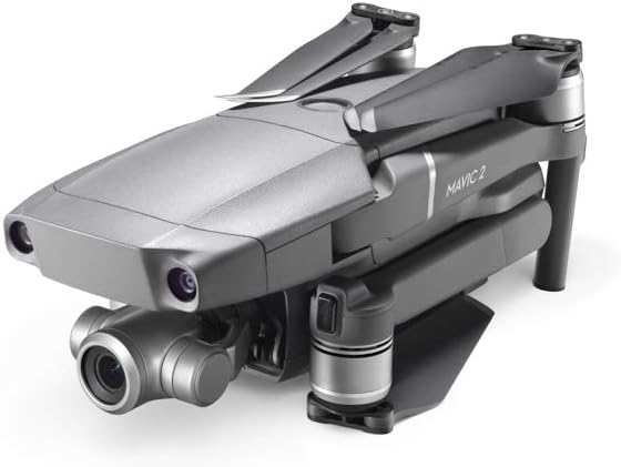 DJI Mavic 2 Zoom - Drone Quadricottero UAV con fotocamera con zoom ottico Gimbal a 3 assi, video 4K, 12 MP, sensore CMOS 1/2.3, fino a 48 miglia all'ora, grigio