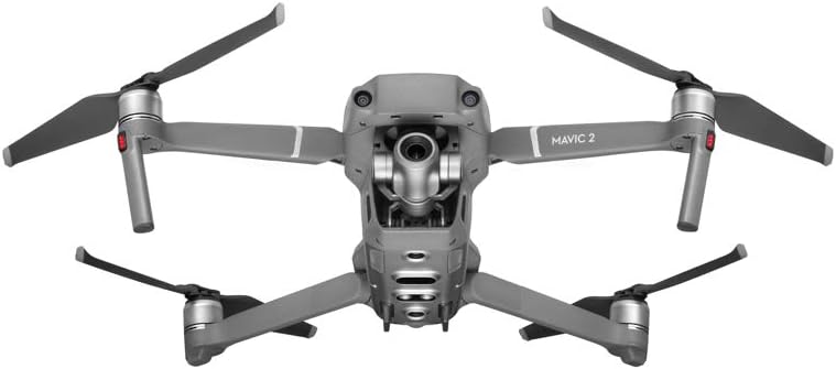 DJI Mavic 2 Zoom - Drone Quadricottero UAV con fotocamera con zoom ottico Gimbal a 3 assi, video 4K, 12 MP, sensore CMOS 1/2.3, fino a 48 miglia all'ora, grigio