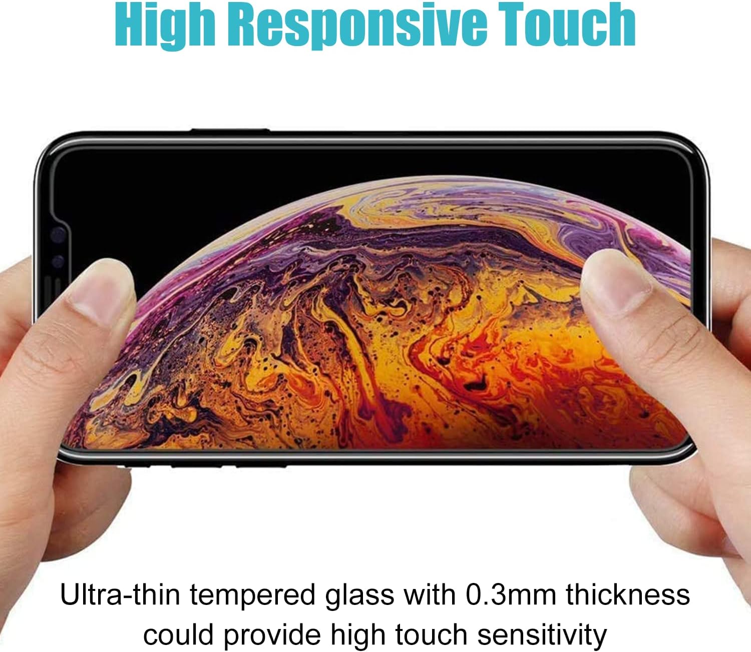 pehael [3 Pack Privacy Screen Protector for iPhone 11/iPhone XR Anti-Spy Tempered Glass Film 9H Hardness Upgrade Edge Protection Easy Installation Bubble Free [6.1 inch]