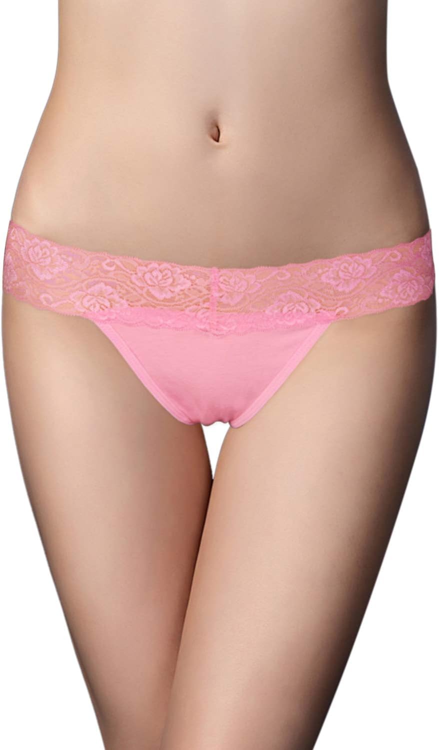 Sunm Boutique Spitzen-Tangas für Damen Tanga-Unterwäsche Damen Spitzenhöschen Damenunterwäsche Baumwoll-Tangas für Damen im Set
