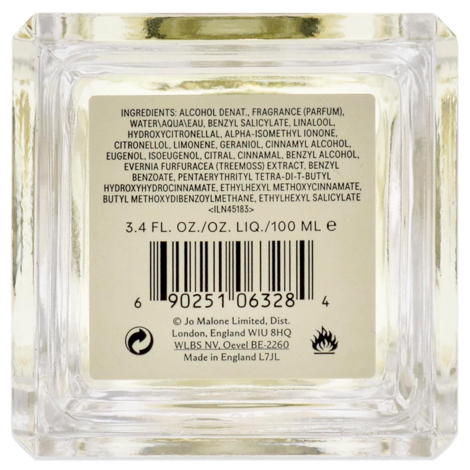 عطر بخاخ كولونيا هونيساكل دافانا من جو مالون 3.4 أونصة / 100 مل - غير مغلف أصلاً