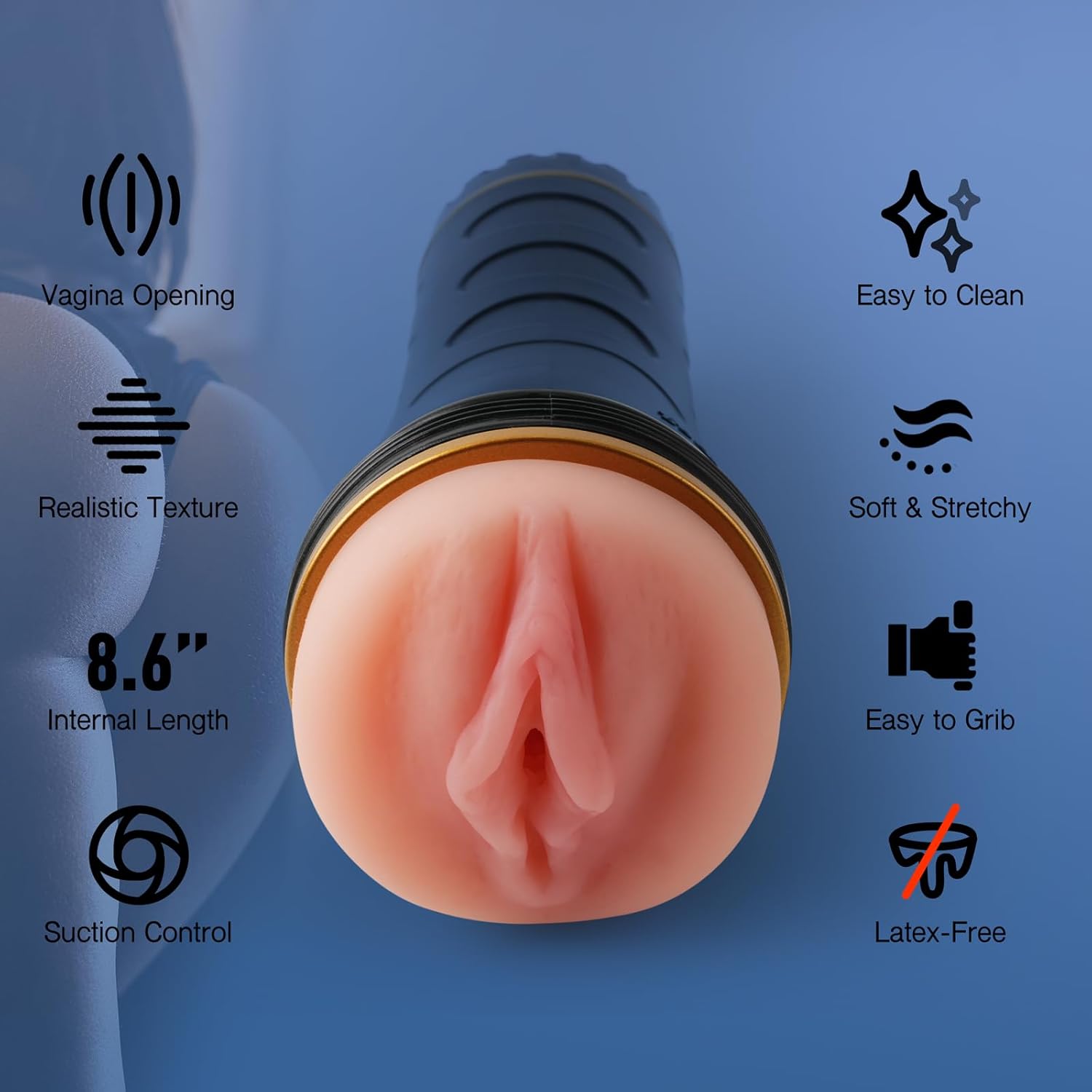 Tracys Dog Male Masturbators Cup Adult Sex Toys Realistic Textured Pocket Vagina Pussy Man Masturbation Stroker
