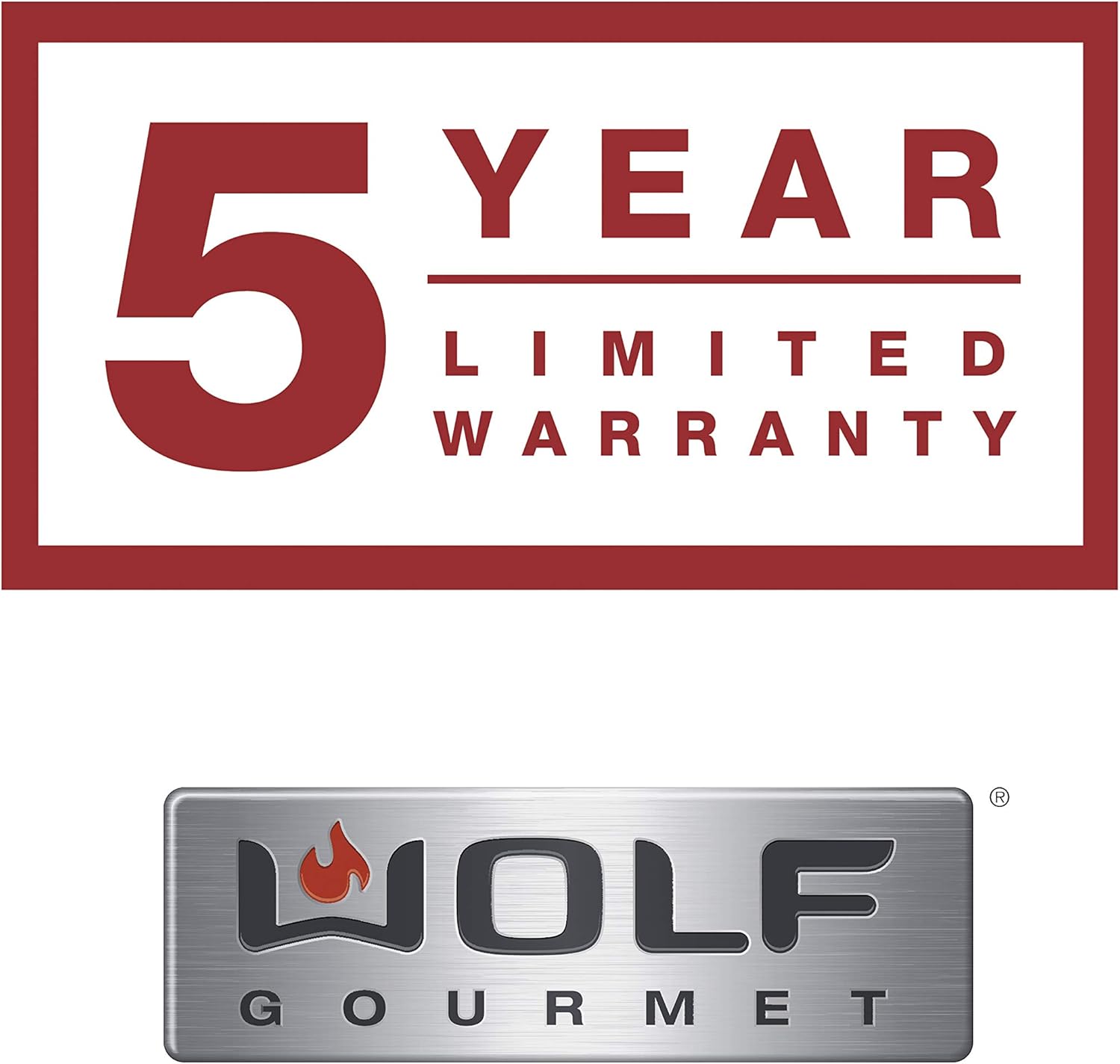 WOLF GOURMET 프로그래밍식 커피 메이커 시스템, 10컵 열병, 내장형 찌꺼기 저울, 분리형 저울, 빨간색 손잡이, 스테인리스 스틸(WGCM100S)