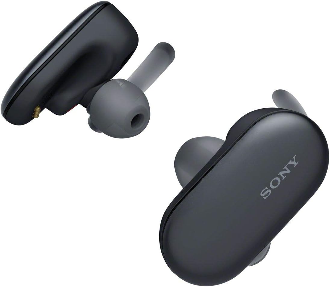 SONY WF-SP900 draadloze sporthoofdtelefoon, zwart (internationale versie)