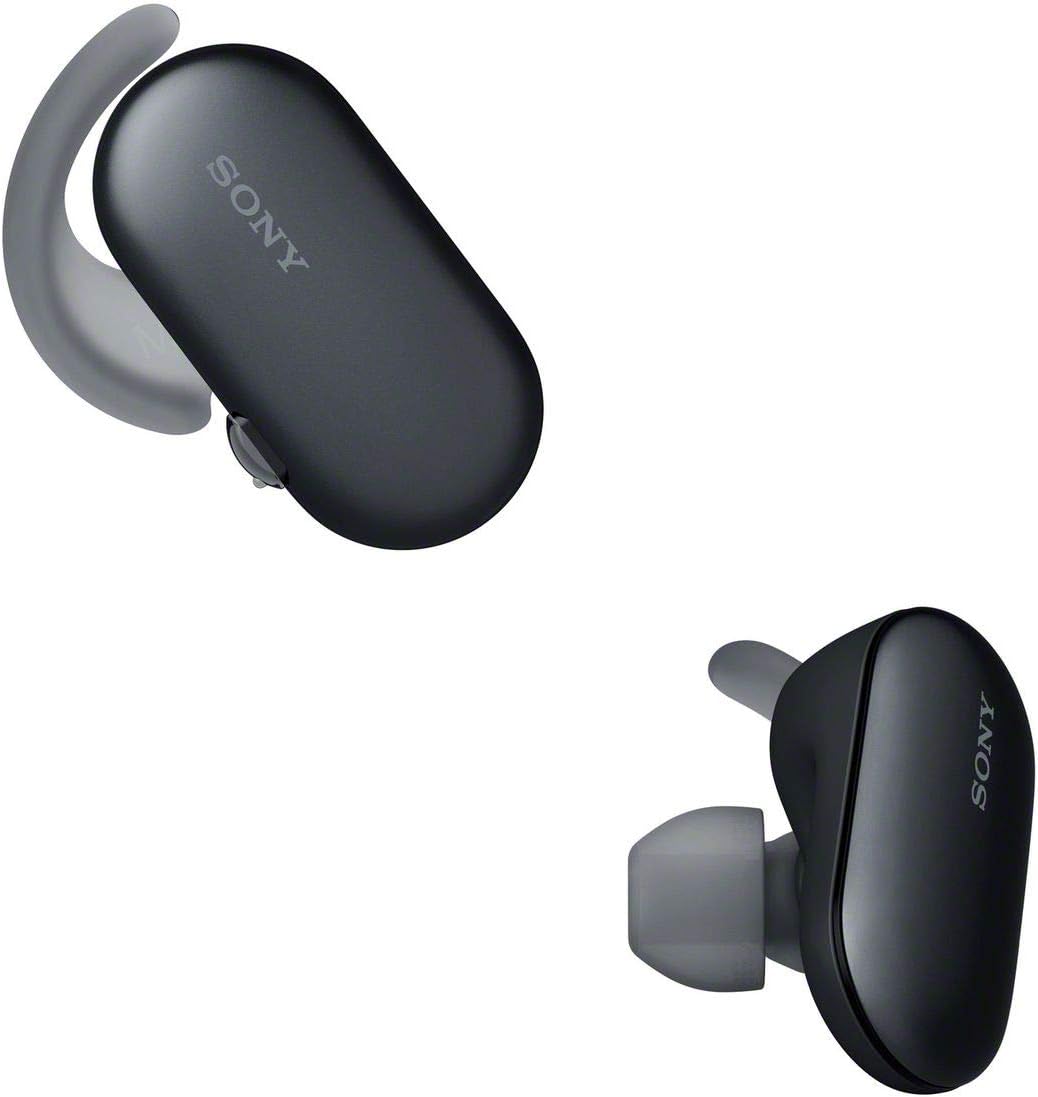 SONY WF-SP900 หูฟังไร้สายสำหรับเล่นกีฬา สีดำ (รุ่นสากล)