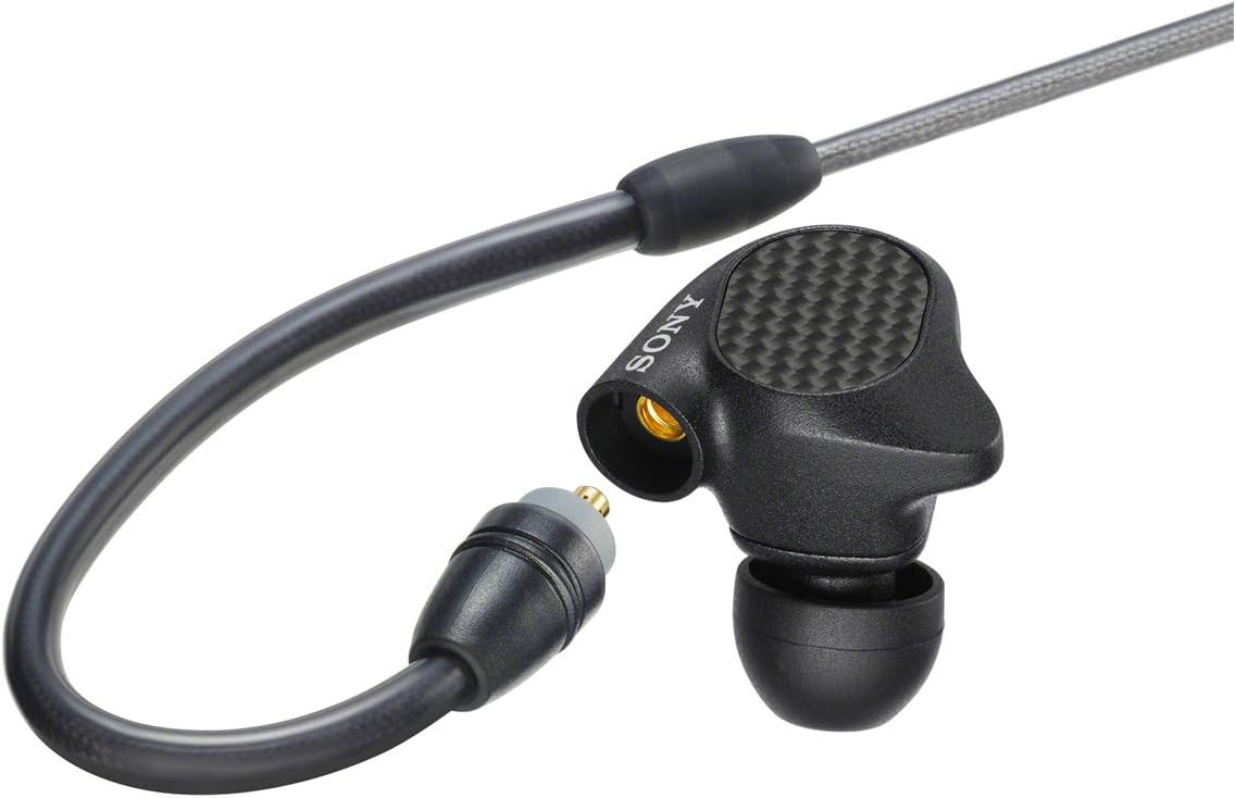 Sony IER-M9 in-Ear Monitor Headphones Black · v2