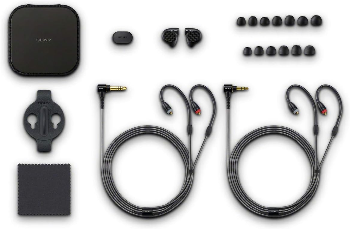 Sony IER-M9 in-Ear Monitor Headphones Black · v2