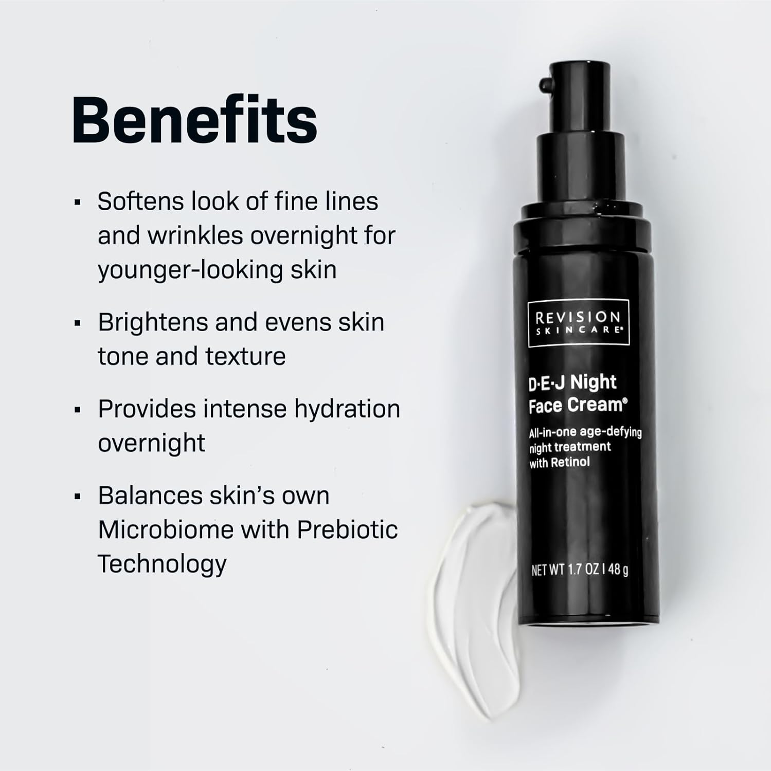 Revision Skincare D·E·J Night Face Cream®, Anti Aging Moisturizer, Antioxidant Rich with Retinol and Bakuchiol · v3