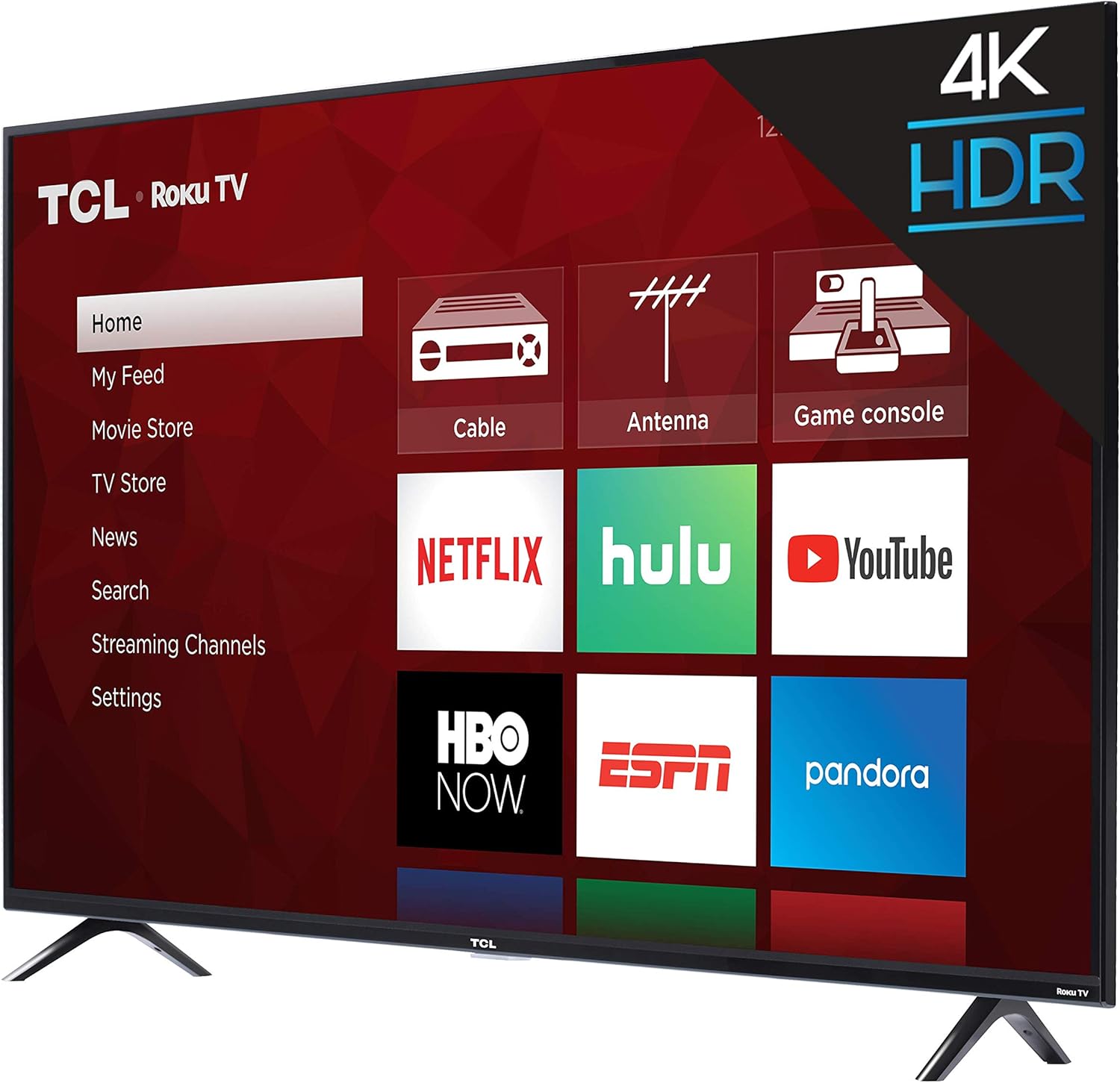 TCL 55S425 55 inch 4K Smart LED Roku TV (2019) · v7