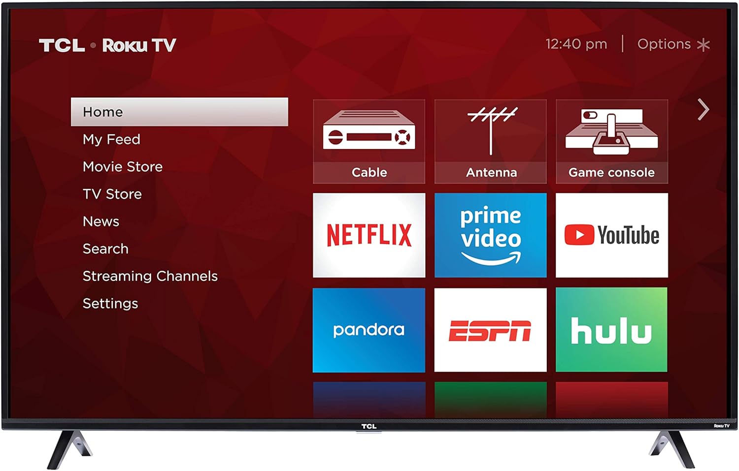 TCL 55S425 55 inch 4K Smart LED Roku TV (2019) · v7