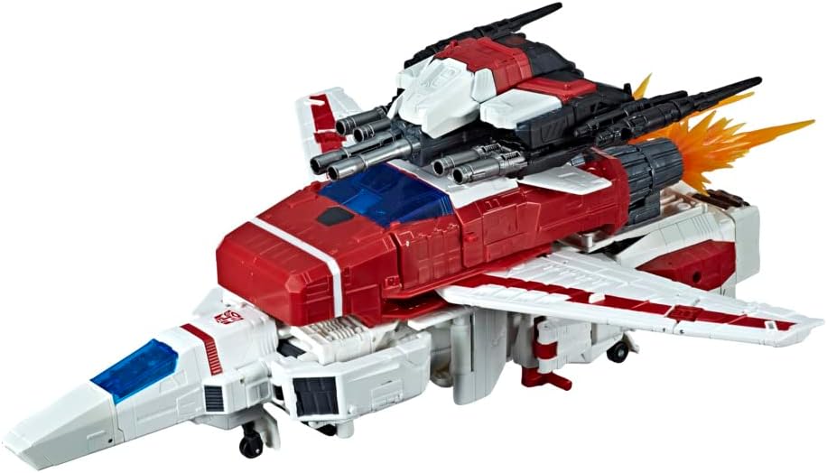 Transformers Toys Generations War for Cybertron Commander WFC-S28 Jetfire Action Figure - Siege Chapter - Adulti e bambini dagli 8 anni in su, 11 pollici
