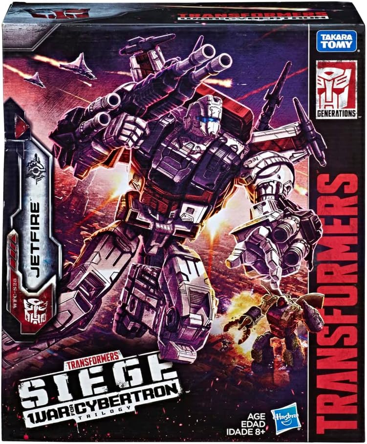 Transformers Toys Generations War for Cybertron Commander WFC-S28 Jetfire Action Figure - Siege Chapter - Adulti e bambini dagli 8 anni in su, 11 pollici