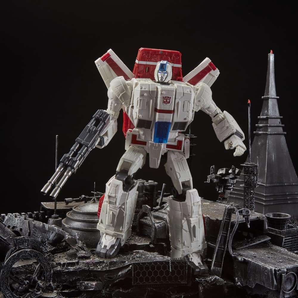 Transformers Toys Generations War for Cybertron Commander WFC-S28 Jetfire Action Figure - Siege Chapter - Adulti e bambini dagli 8 anni in su, 11 pollici