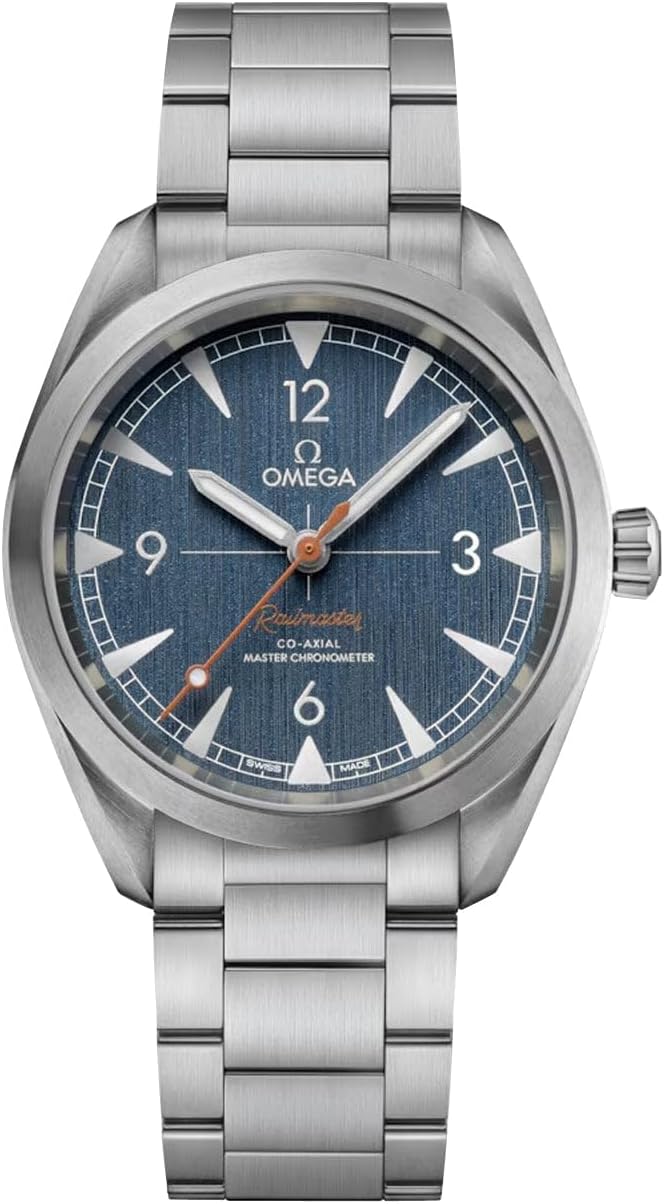 Omega Seamaster Railmaster Automatic Chronometer Blue Dial Mens Watch 220.10.40.20.03.001 · v4