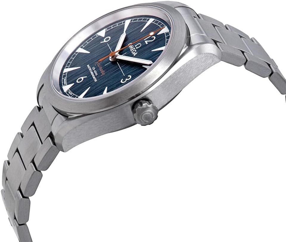 Omega Seamaster Railmaster Automatic Chronometer Blue Dial Mens Watch 220.10.40.20.03.001 · v4