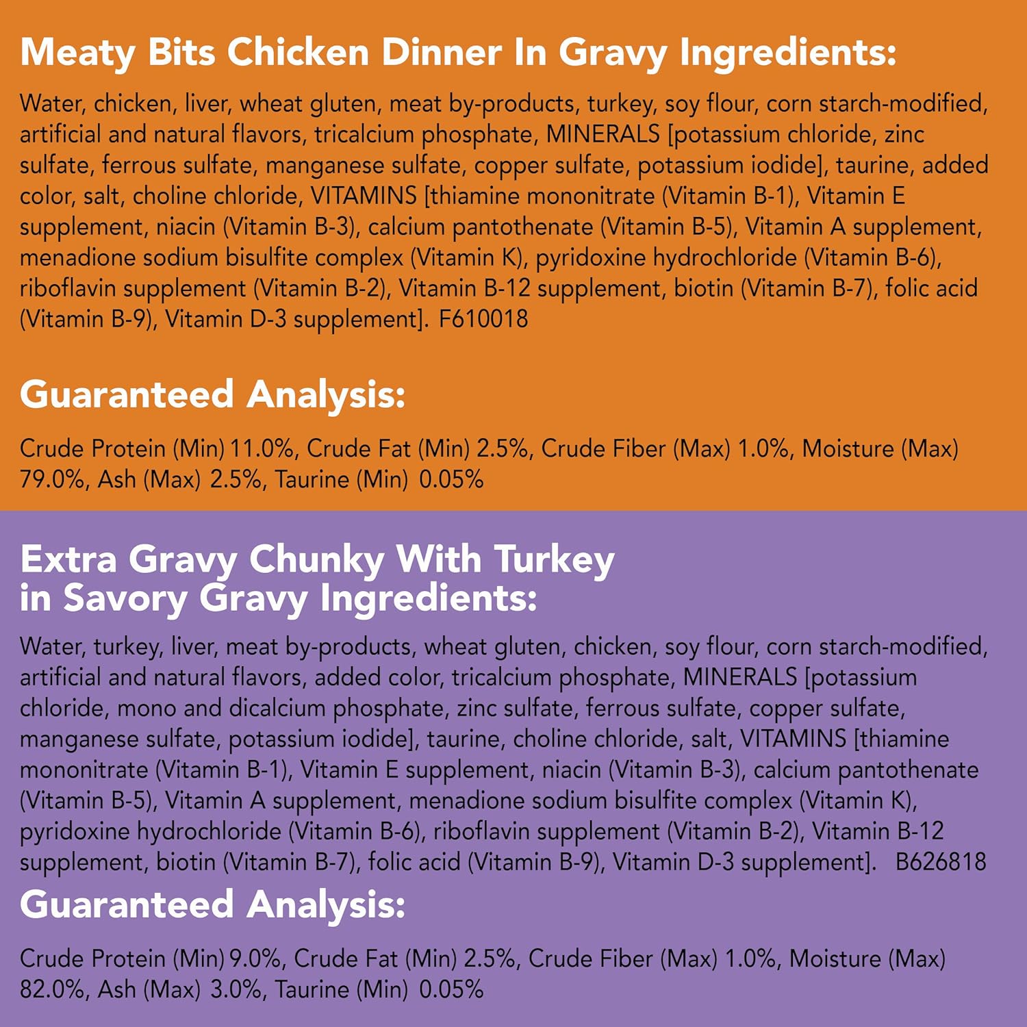 Purina Friskies Gravy Wet Cat Food Variety Pack, TurChicken Extra Gravy Chunky, Meaty Bits  Shreds - (Pack of 40) 5.5 oz. Cans · v2