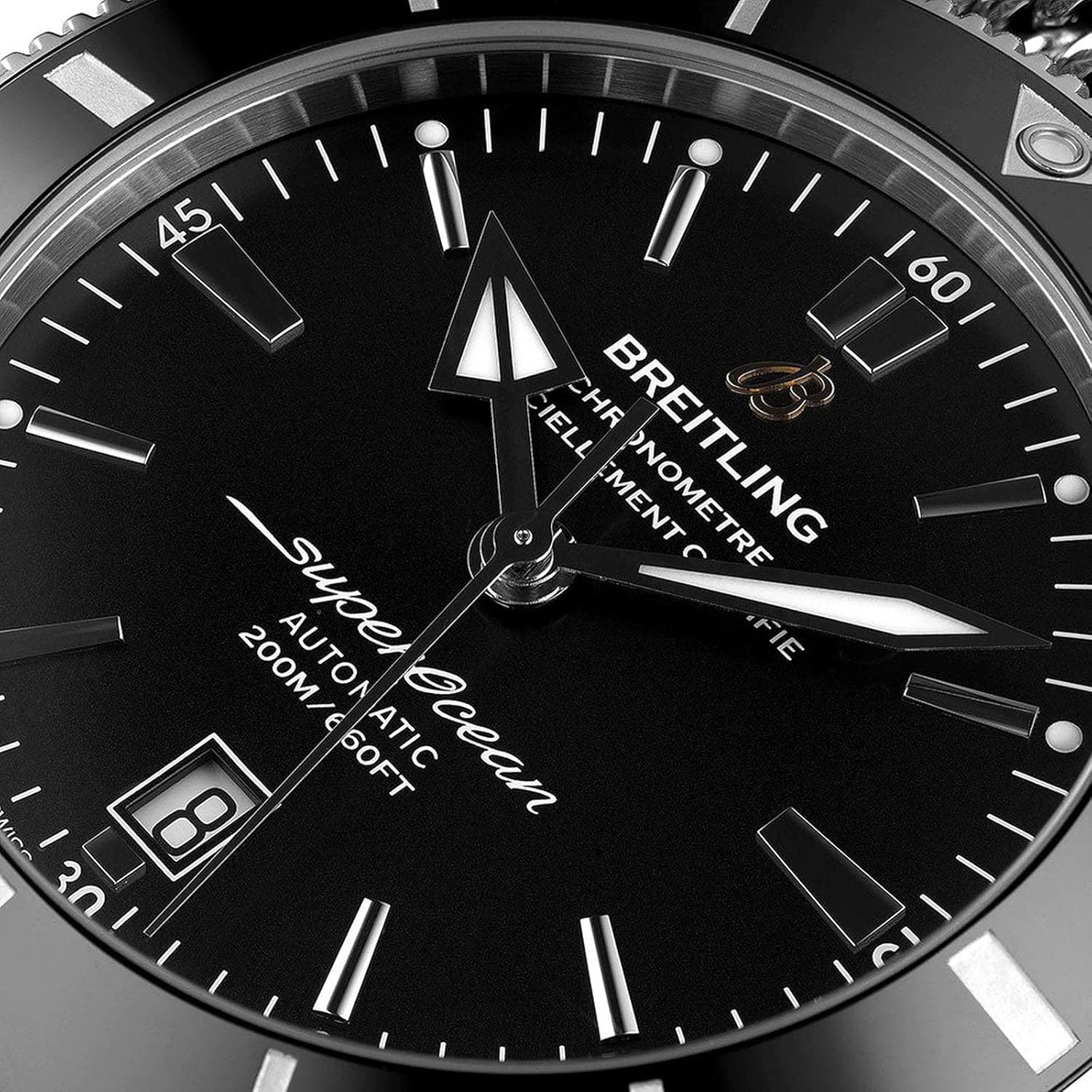 Breitling Superocean Heritage II Automatic Black Dial Mens Watch AB2020121B1A1 · v3
