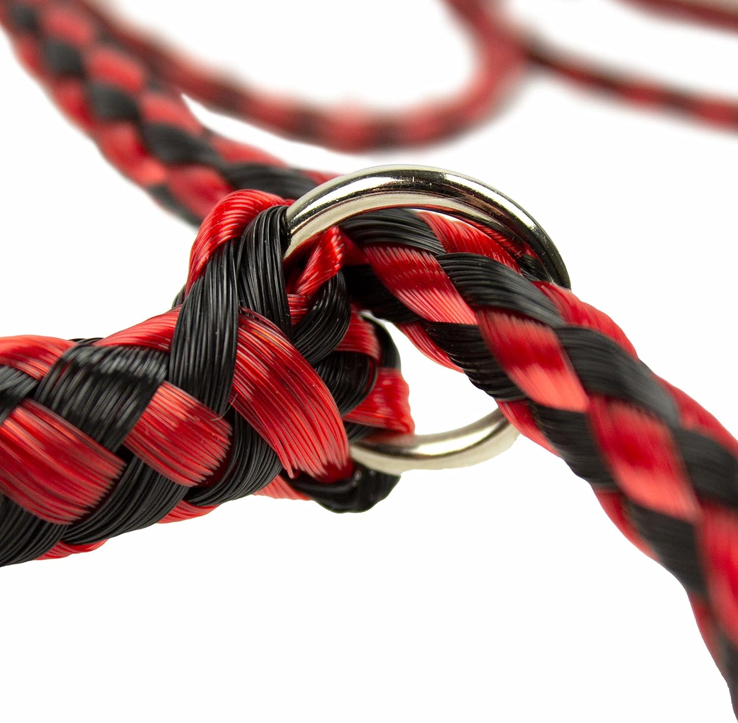 Downtown Pet Supply, gevlochten hondenriem van polysliplijn, 96 stuks, 5 lange, universele hondensliplijn met metalen O-ring, duurzame hondensliplijn voor trimmers, opvangcentra, reddingsdiensten, dierenartsen of hondenopvang