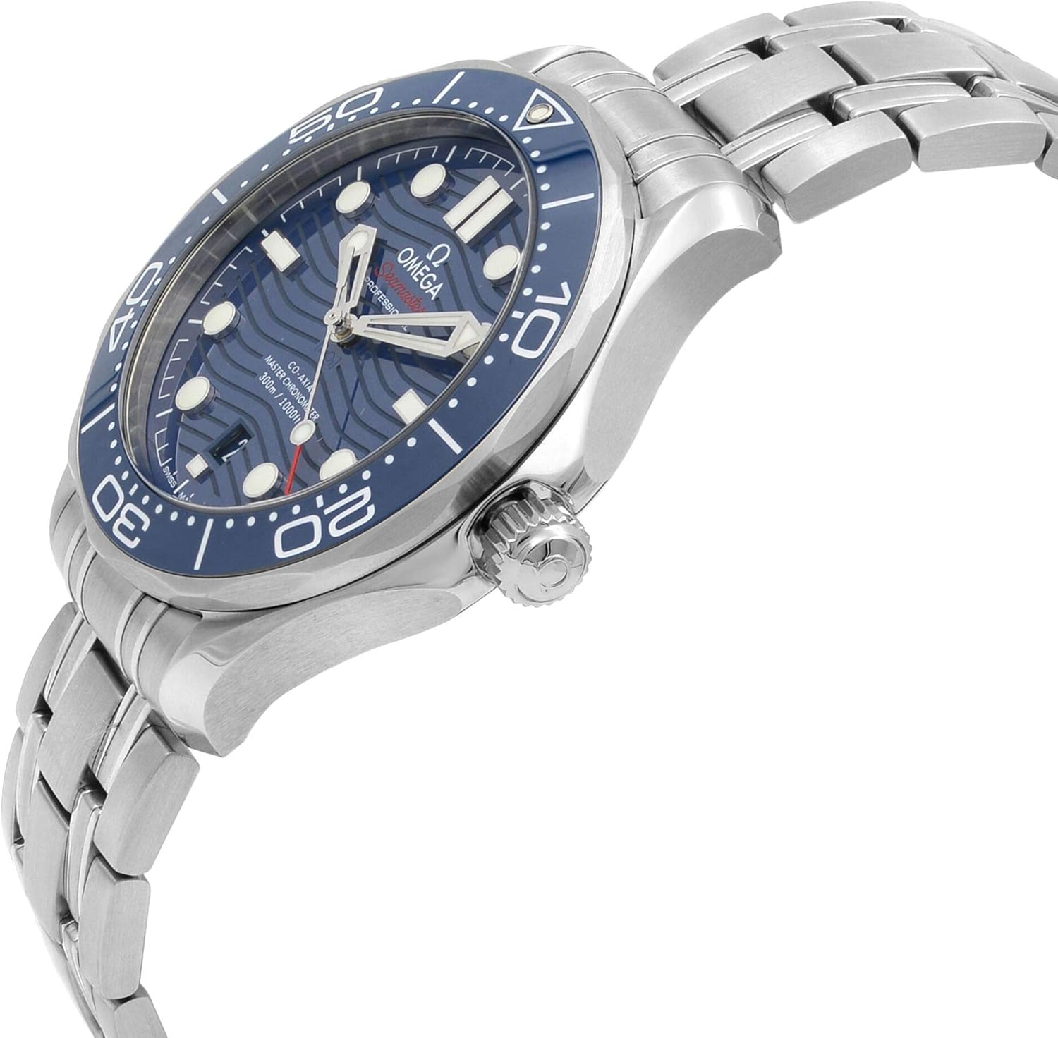 Omega Seamaster Automatic Blue Dial Steel Mens Watch 210.30.42.20.03.001 · v3