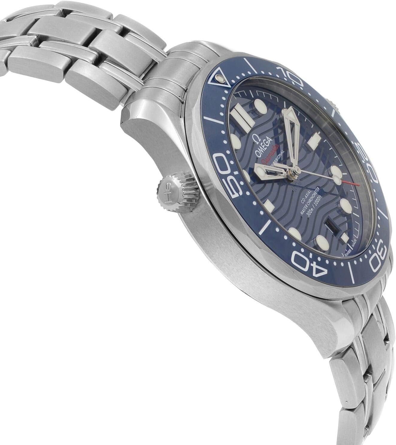 Omega Seamaster Automatic Blue Dial Steel Mens Watch 210.30.42.20.03.001 · v3