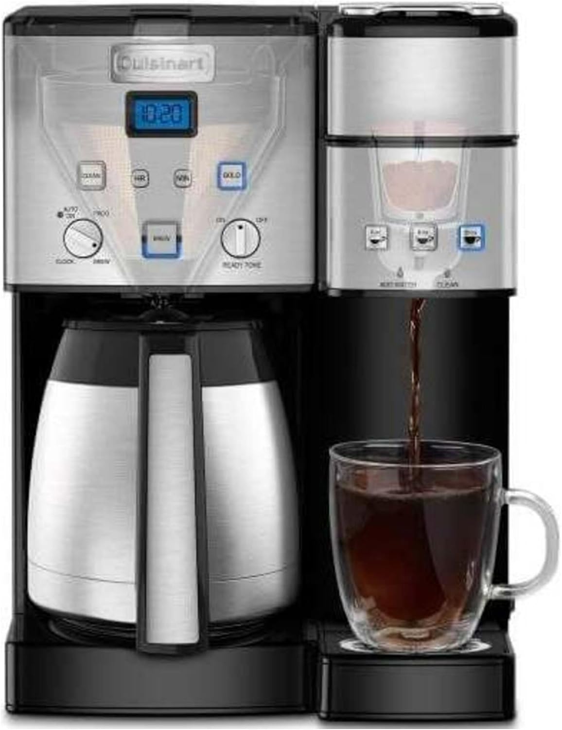 Cuisinart SS-20P1 Coffee Center 10-Cup Thermal Coffeemaker and Single-Serve Brewer, Stainless Steel · v2