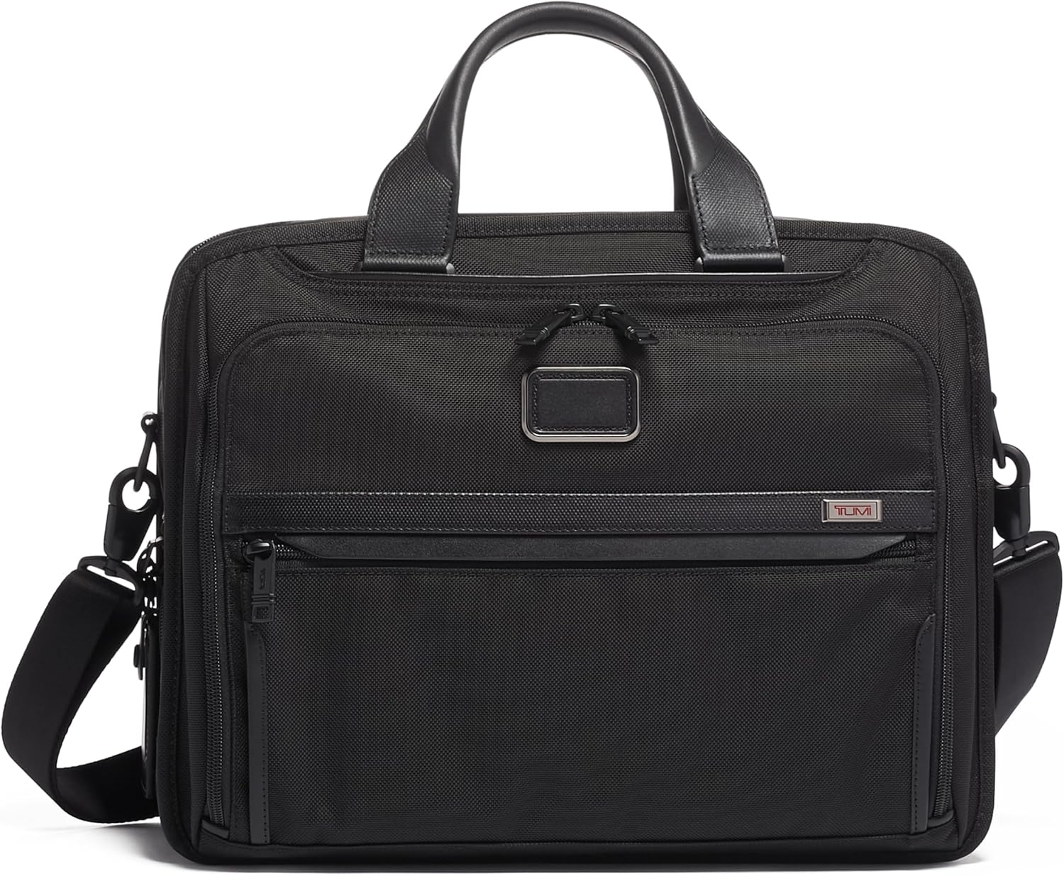 TUMI - Alpha Organizer Brief - Laptop Briefcase for Commute or Travel - Fits Up to 15 Laptop - Removable Shoulder Strap