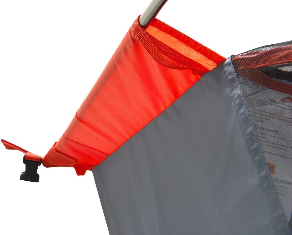 Kelty Late Start 4P - Quickcorner ile Hafif Sırt Çantası Çadırı, Alüminyum Direk Çerçevesi, Su Geçirmez Polyester Sinek, 4 Kişi Kapasitesi