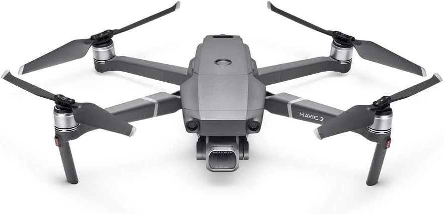 DJI Mavic 2 Pro - Drone Quadricottero UAV con Smart Controller Fotocamera Hasselblad Gimbal a 3 assi HDR Video 4K Apertura regolabile 20 MP 1 sensore CMOS, fino a 48 miglia all'ora, grigio