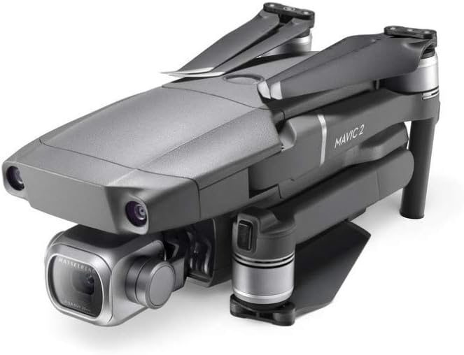 DJI Mavic 2 Pro - Drone Quadricottero UAV con Smart Controller Fotocamera Hasselblad Gimbal a 3 assi HDR Video 4K Apertura regolabile 20 MP 1 sensore CMOS, fino a 48 miglia all'ora, grigio